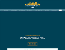 Tablet Screenshot of barcelonabeerfestival.com